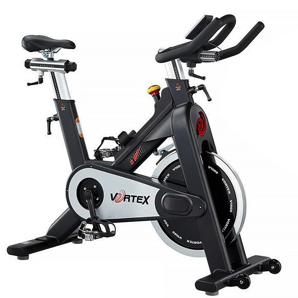 Vortex V1600 Spin Bike 28kg Flywheel Commercial Gym Fitness NZ